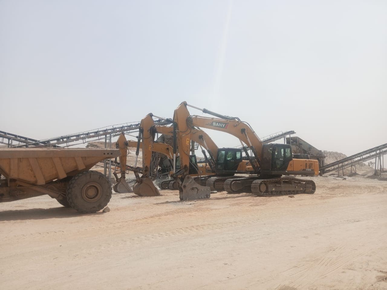 Pambeguwa Quarry Bull Dozer