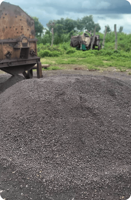 Coal truck and loader
