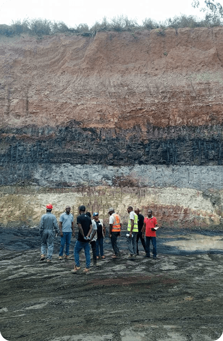 Coal truck and loader