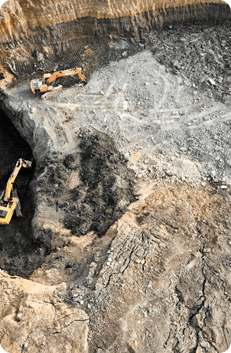 Coal truck and loader