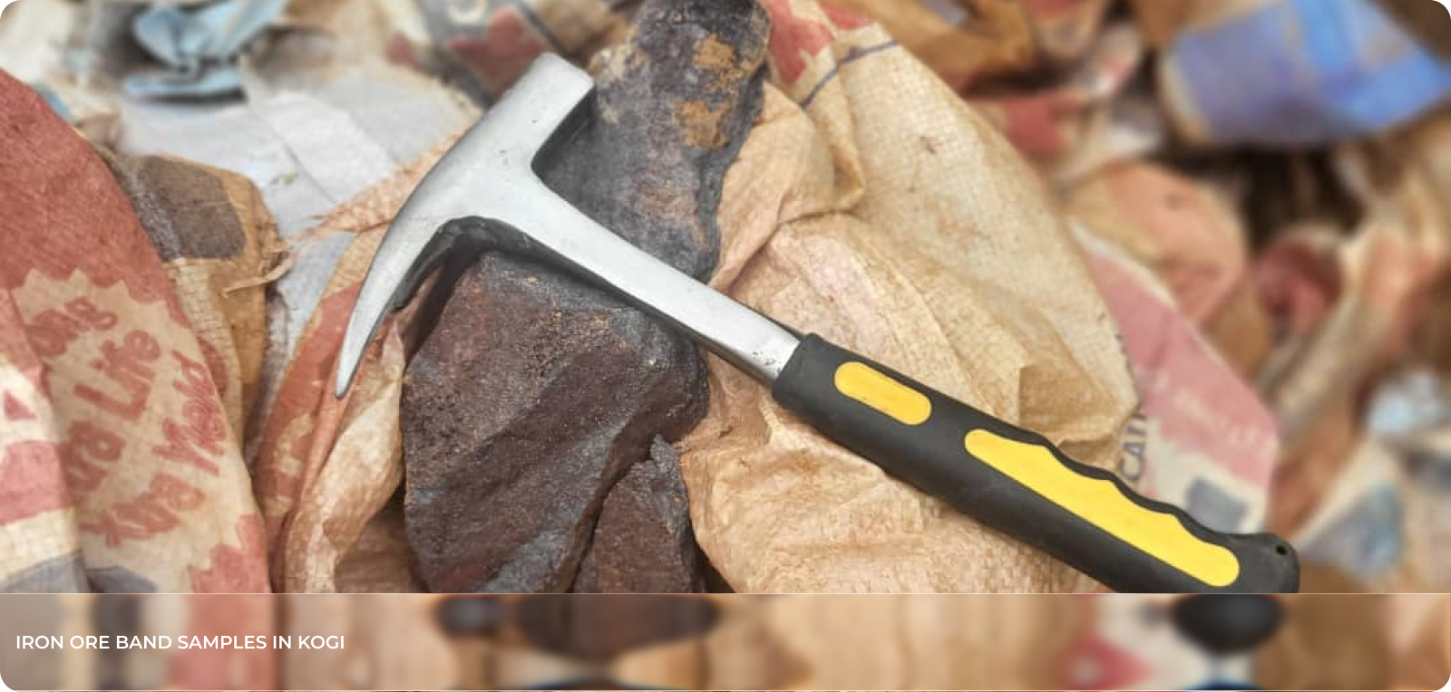 exposed iron ore band in kogi